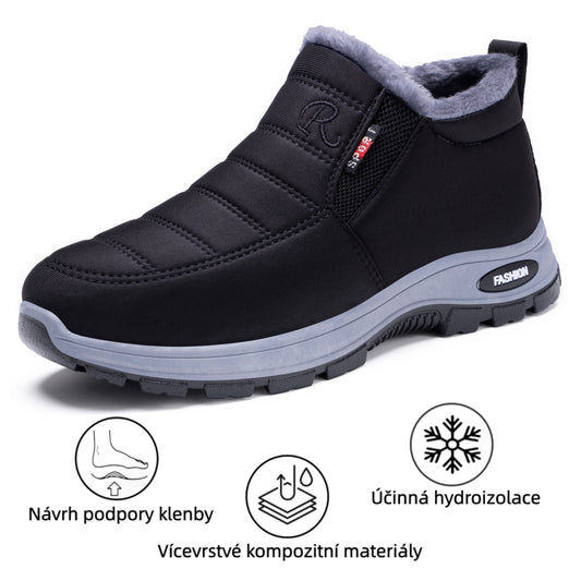 🎉 Dnešní speciál: 70% sleva - Nenechte si ujít! ⏰ Ergonomicky tvarovaná ortopedická zimní obuv, která účinně ulevuje od bolesti nohou, kolen a zad - vhodná pro muže i ženy.