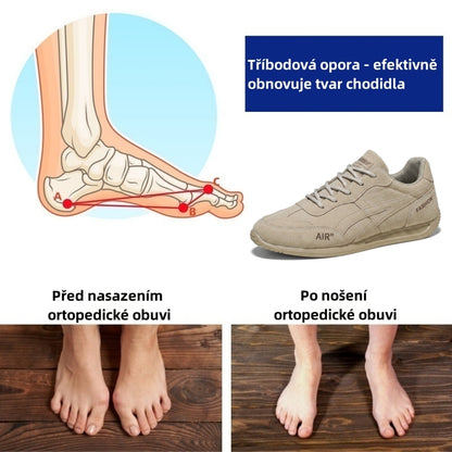 Poslední den! Sleva 70 %! ✅ Ortopedická zdravotní obuv určená speciálně pro lidi s problémy s nohama k úlevě od bolesti zad, kloubů a chodidel.