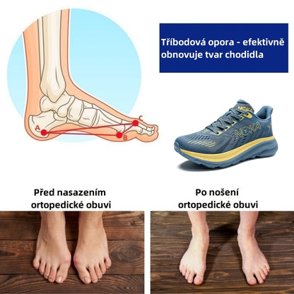 Poslední den! Sleva 70 %! ✅ Ortopedická zdravotní obuv určená speciálně pro lidi s problémy s nohama k úlevě od bolesti zad, kloubů a chodidel.