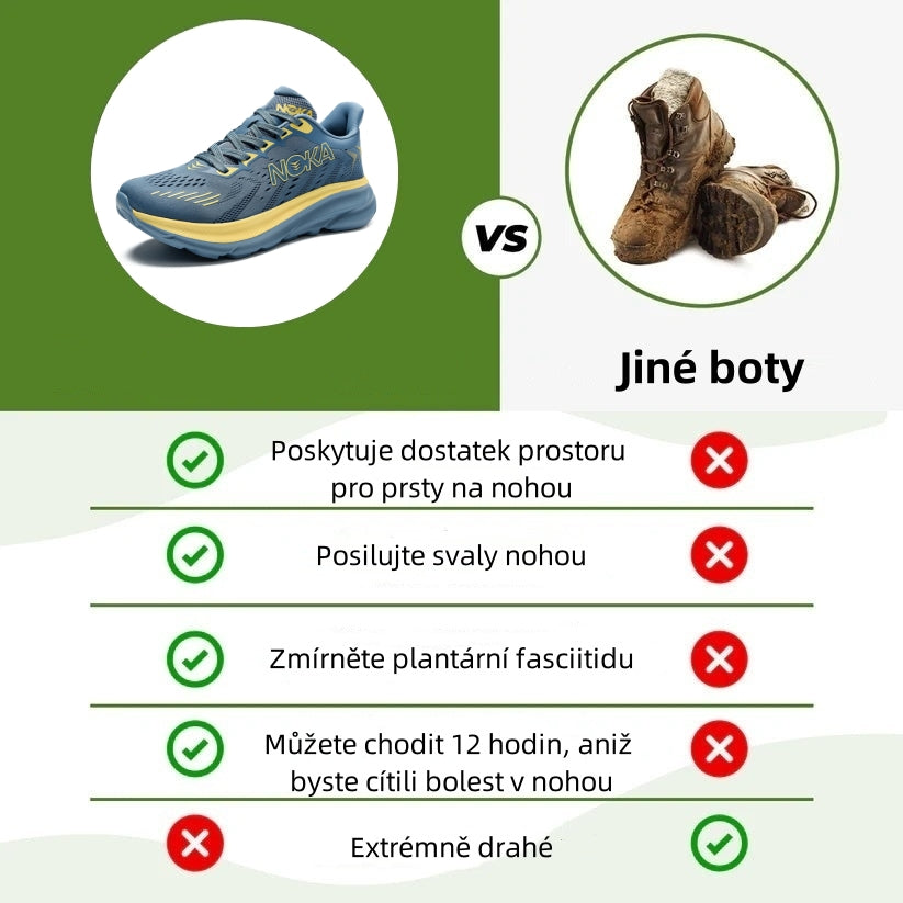 Poslední den! Sleva 70 %! ✅ Ortopedická zdravotní obuv určená speciálně pro lidi s problémy s nohama k úlevě od bolesti zad, kloubů a chodidel.