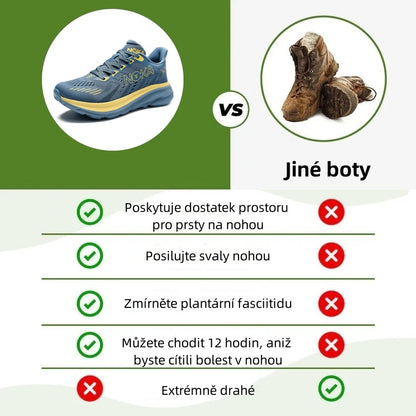 Poslední den! Sleva 70 %! ✅ Ortopedická zdravotní obuv určená speciálně pro lidi s problémy s nohama k úlevě od bolesti zad, kloubů a chodidel.